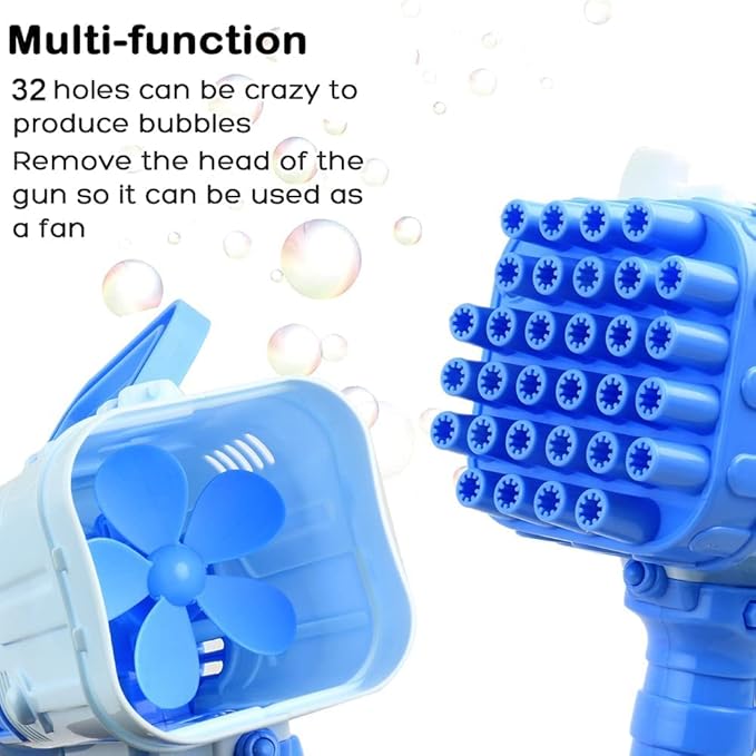 32 hole electric bubble machine Gun