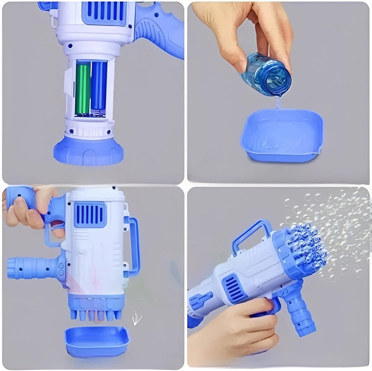 32 hole electric bubble machine Gun
