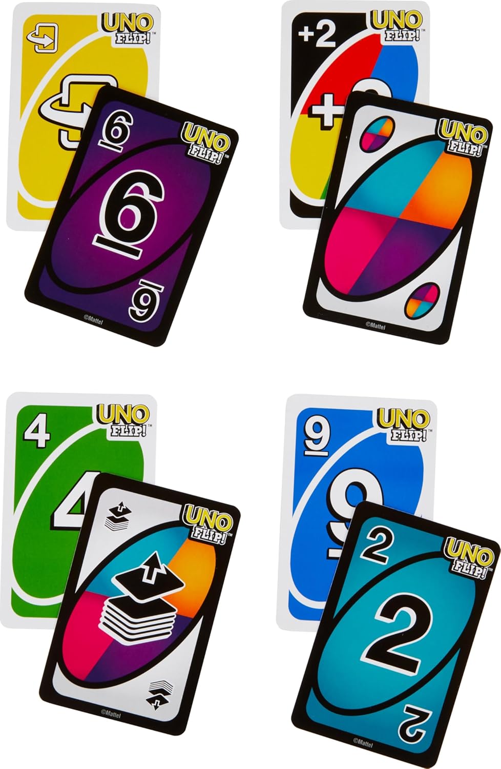 UNO flip cards