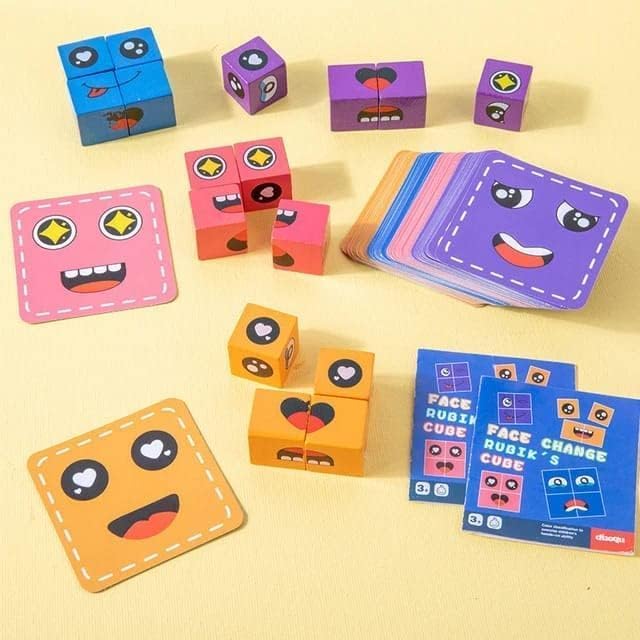 Crazy Face Puzzle