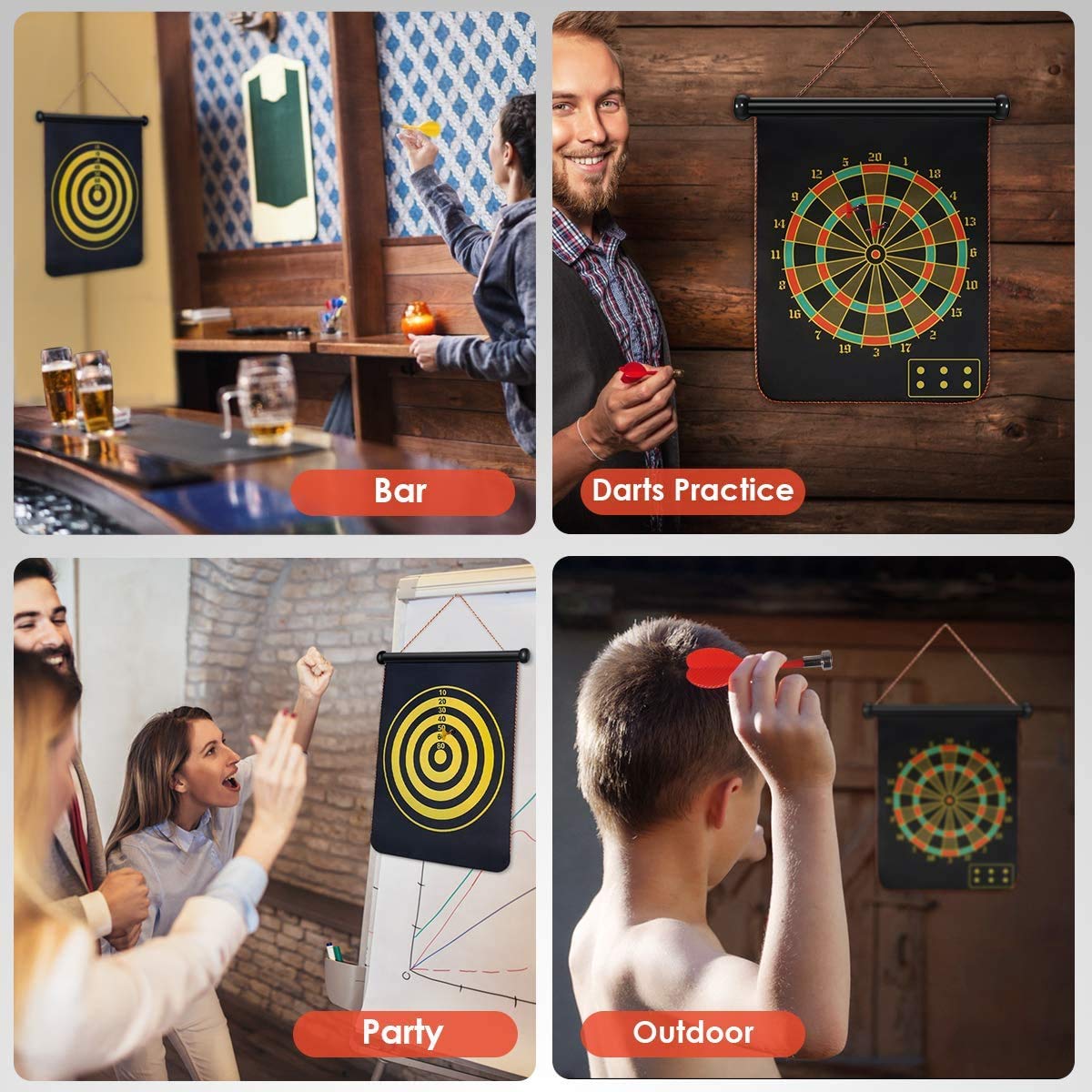 Magnetic Dart board