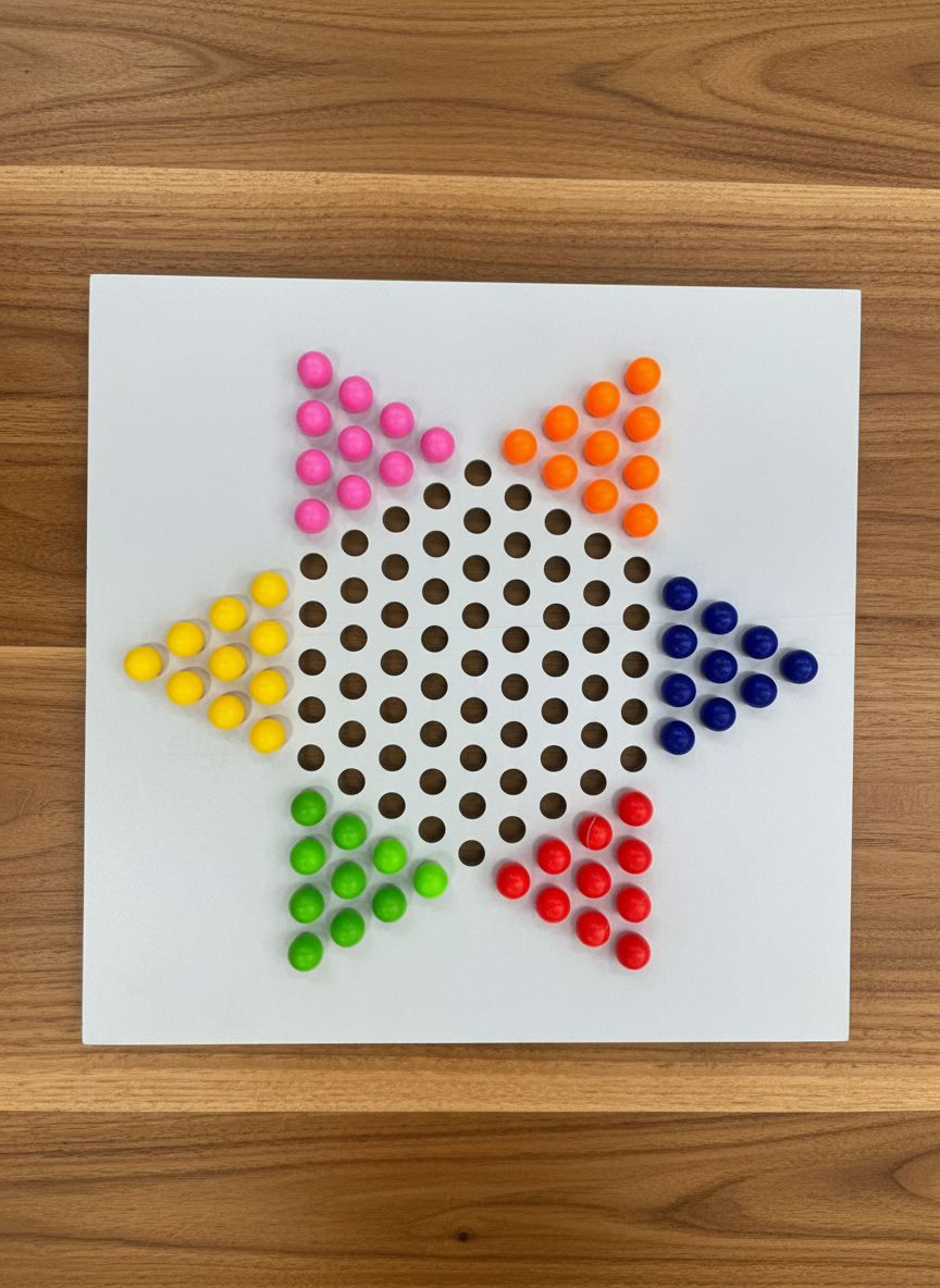 Chinese Checkers wooden